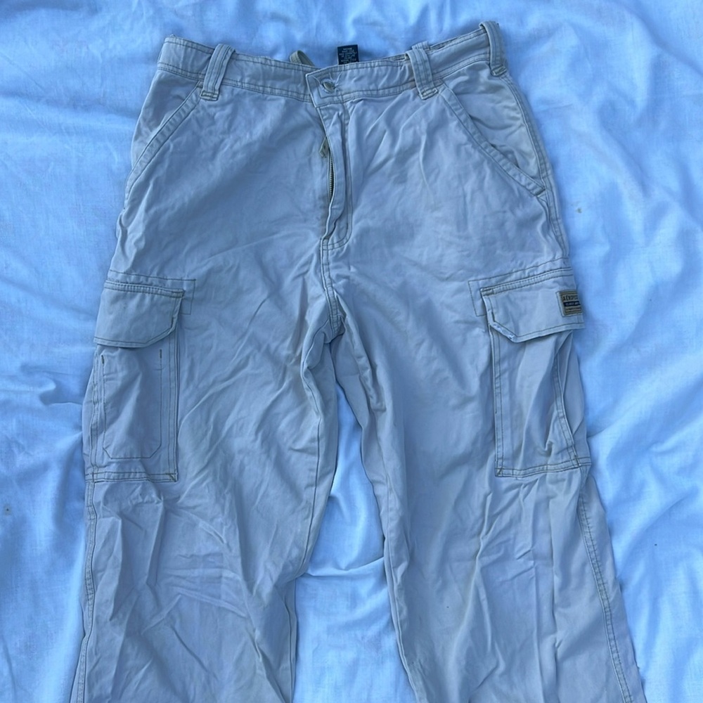 khaki aéropostale cargos